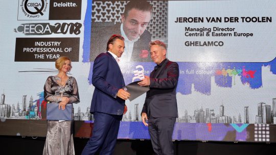 Jeroen van der Toolen named Industry Pro