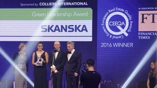 Skanska stays out in front