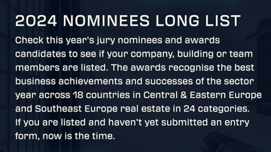 View all this year’s nominees. Extended deadline for submissions 8 March