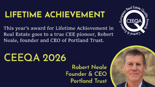 Lifetime Achievement in Real Estate award