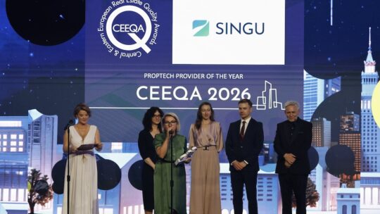 New award for Proptech provider of the year goes to SINGU
